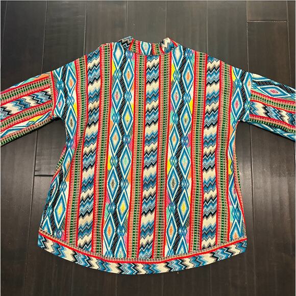 Anthropologie dRA Yolanda Embroidered Open Front Cardigan Jacket Women's Size M - Picture 5 of 5